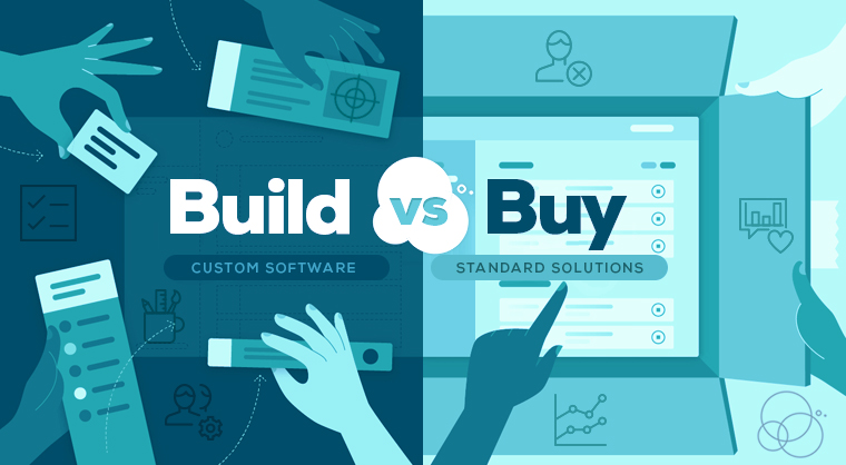 Build vs. Buy: Custom Software in Comparison to Standard Solutions